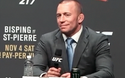 Ufc Mma GIF by Georges St-Pierre