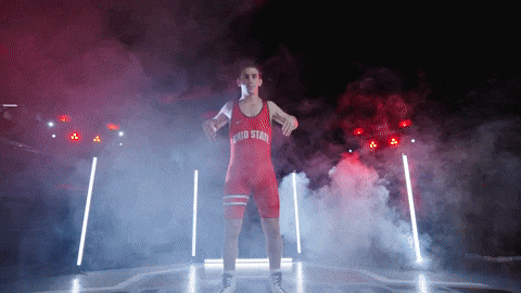 Ohio State Wrestling GIF by Ohio State Athletics
