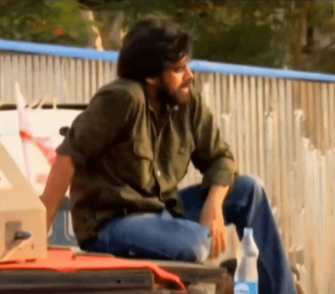 Pawan Kalyan Politics GIF by Sharat North America Exhibition