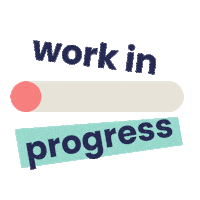 Designing Work In Progress Sticker by Hubble