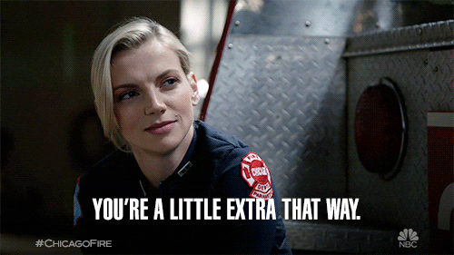 Nbc Youre Extra GIF by Chicago Fire