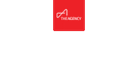 The Agency Sticker by The Agency Hall & Hunter