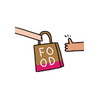 Staying In Take Away Sticker by The Singaporean Dream