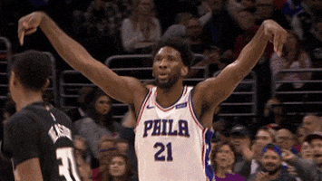 Fired Up Celebration GIF by NBA