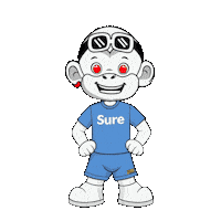 Monkey Yes Sticker by Zhot