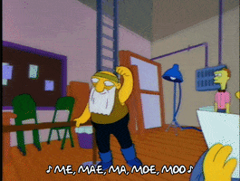 Season 4 Singing GIF by The Simpsons