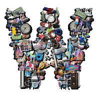 dinaaaaaah sticker tumblr gif artist w Sticker