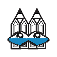 Dee Please Sticker by Stamatia Alexaki