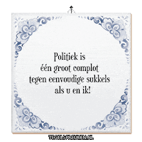 Protest Nl Sticker by Tegelspreuken.nl