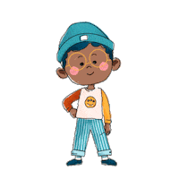 Happy Kids Sticker by Bundleboon