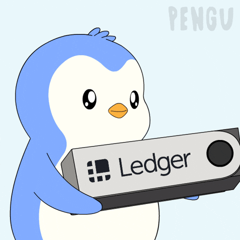 Holding Cold Storage GIF by Pudgy Penguins