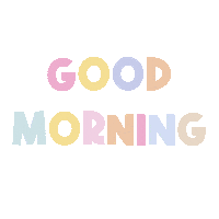 Good Morning Coffee Sticker