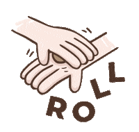 RealRadFood baking roll mix pour Sticker