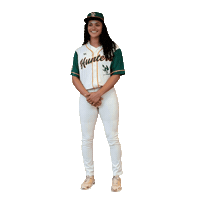 Baseball Player Girl Power Sticker by This is Women's Baseball