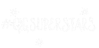 GigSuper new white star stars Sticker