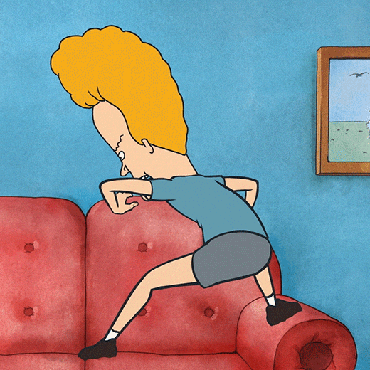 Beavis and butthead dancing gif by paramount 