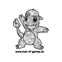 manofgamesofficial mog charmander holo manofgames Sticker