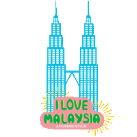 Klcc Forefront Sticker by Aforemention Malaysia