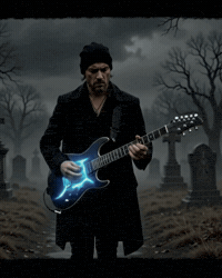 Music Video Guitar GIF by P A R I S I