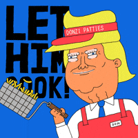 Trump Chef GIF by Psychrome