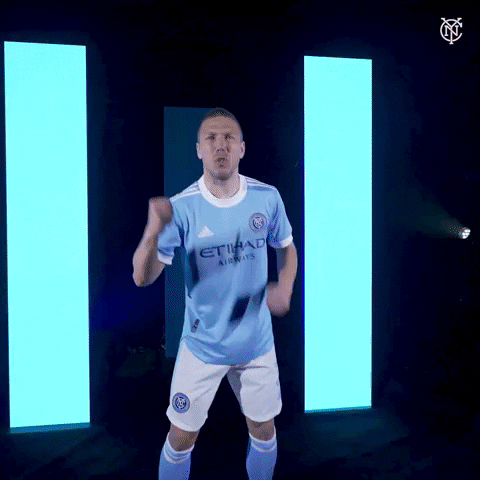 Pumped Up Reaction GIF by NYCFC