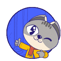 Cat Waiting Sticker by KOL.ID