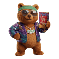 Happilo happi bear with me happilo cure bear Sticker