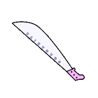 Twitch Knife Sticker