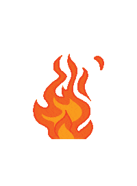 Fire Cooking Sticker by Omsom