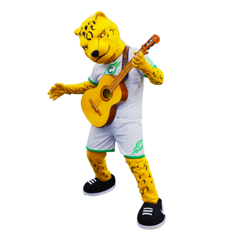 Jaguar Guitarra Sticker by Colegio de Bachilleres de Campeche