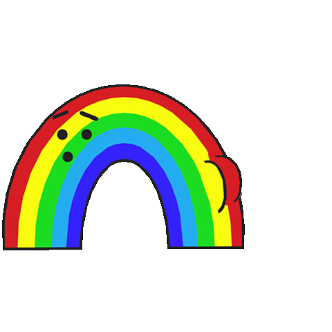 Rainbow Farting Sticker by South Park