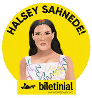biletinialofficial halsey without me biletinial manic halsey Sticker