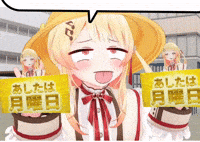 Monday Hololive GIF