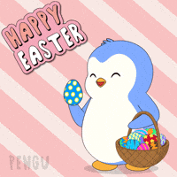 Easter Bunny Penguin GIF by Pudgy Penguins