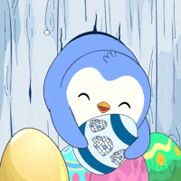Easter Eggs Penguin GIF by Pudgy Penguins