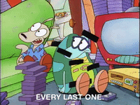 rockos modern life nicksplat GIF