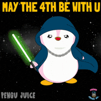 May The Fourth Be With You Star Wars Day GIF by Pengu Juice Co.