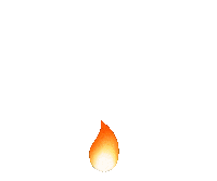 On Fire Sticker by MythicalMountain