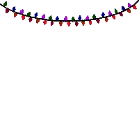 Christmas Lights Sticker