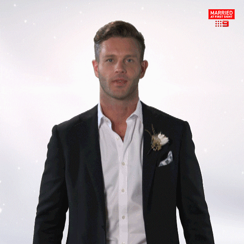 Channel 9 Reaction GIF by Married At First Sight Australia
