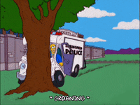 scared homer simpson GIF
