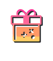 GPORTAL gaming present giveaway hosting Sticker