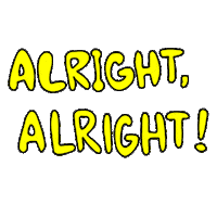 All Right Johnny Sticker