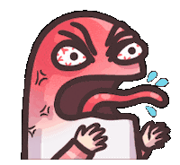 Angry Sticker