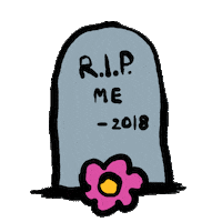 Halloween Die Sticker by Andrew Onorato
