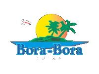 Ibiza Borabora Sticker by Trap Invaders