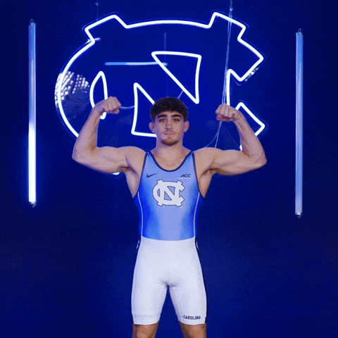 University Of North Carolina Wrestling GIF by UNC Tar Heels