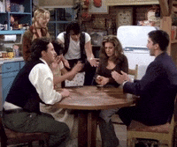 season 1 friends GIF