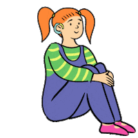 thebuzzndcs happy deaf buzz hearing aid Sticker