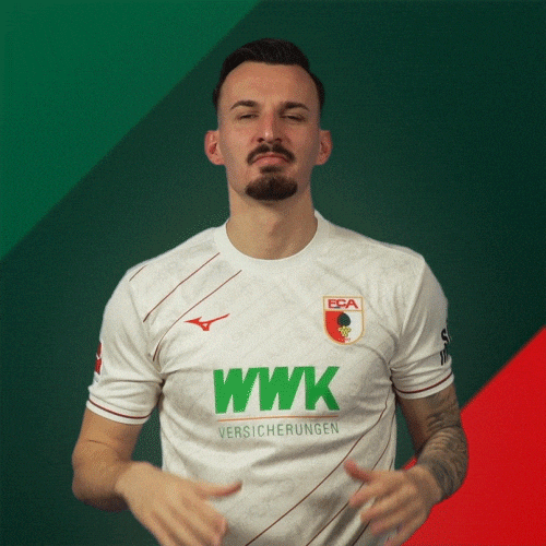 Bundesliga Clap GIF by FC Augsburg 1907